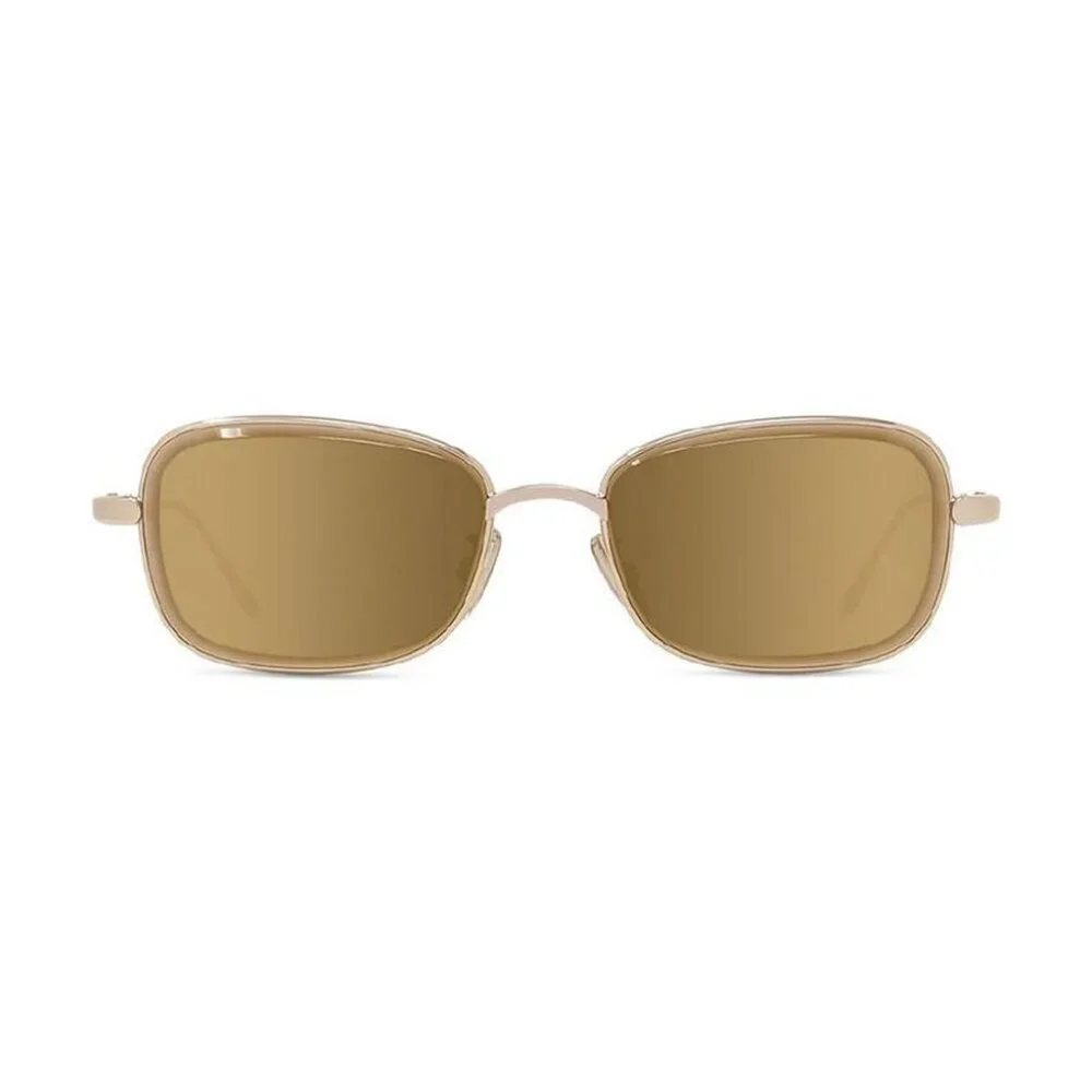 NEW LOEWE SUNGLASSES LW40159U 32G UNISEX YELLOW OVAL EYEWEAR
